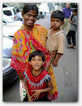 Family I bought rice for